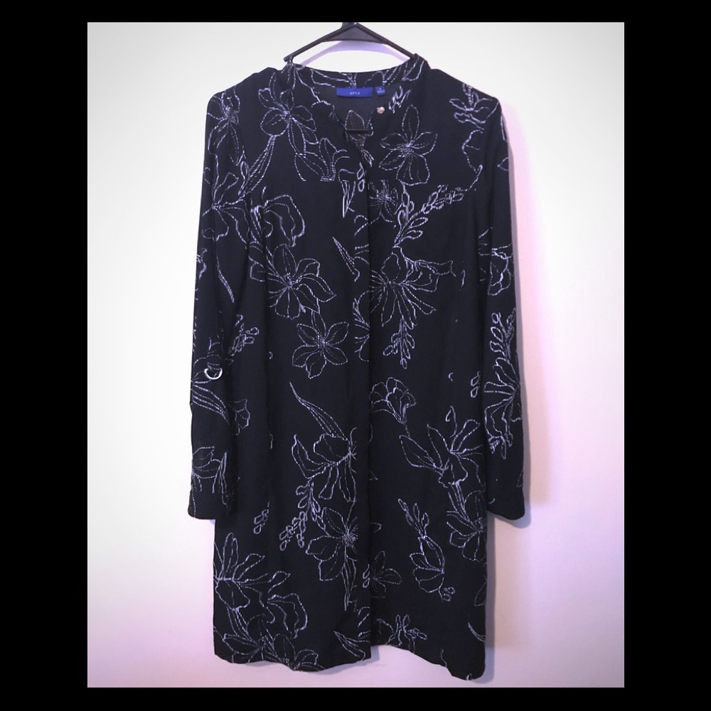 APT. 9 black/ white dress